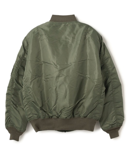 AVIREX(アヴィレックス)の「AVIREX/アヴィレックス/MA-1 COMMERCIAL(コマーシャル)(MA-1・メンズ・ブラック/セージグリーン・MEDIUM/LARGE/X-LARGE/XX-LARGE)」の5枚目の写真