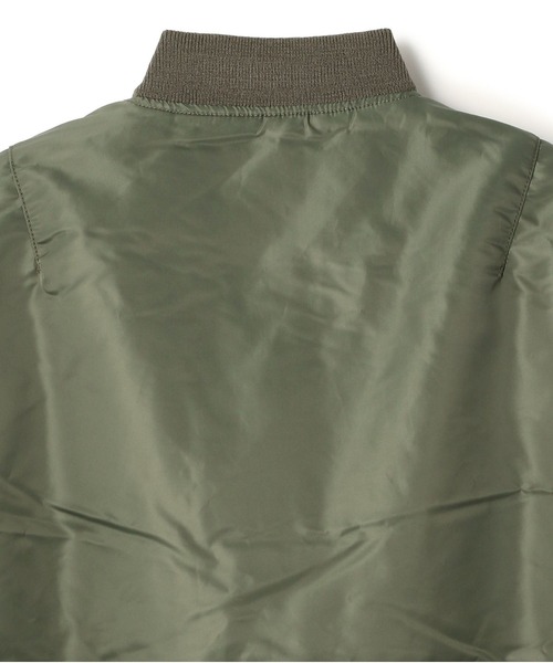 AVIREX(アヴィレックス)の「AVIREX/アヴィレックス/MA-1 COMMERCIAL(コマーシャル)(MA-1・メンズ・ブラック/セージグリーン・MEDIUM/LARGE/X-LARGE/XX-LARGE)」の10枚目の写真