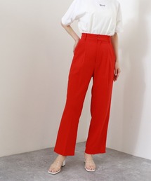 【限定item】カラーストレートパンツ
