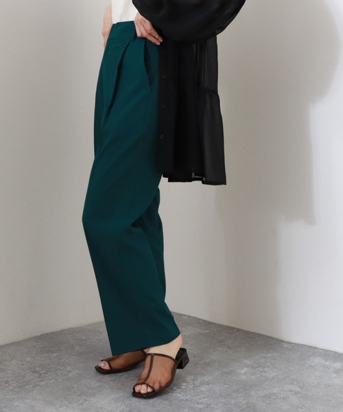 archives（アルシーヴ）の「【限定item】カラーストレートパンツ（その他パンツ・レディース・パープル/レッド/イエロー/グリーン・MEDIUM）」の2枚目の写真