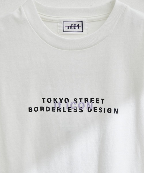 JUNRED（ジュンレッド）の「【 it iCON 】Violets round logo tee（Tシャツ/カットソー・メンズ・ラベンダー/ホワイト/ブラック・M/L）」の18枚目の写真