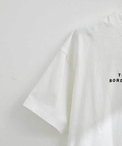 JUNRED（ジュンレッド）の「【 it iCON 】Violets round logo tee（Tシャツ/カットソー・メンズ・ラベンダー/ホワイト/ブラック・M/L）」の19枚目の写真