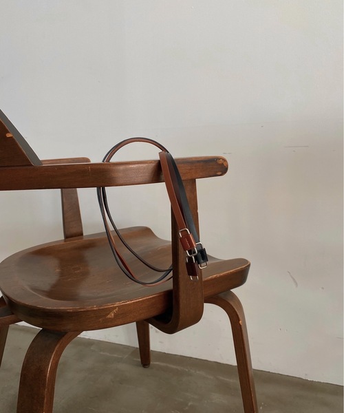 lawgy（ラウジー）の「square buckle slim belt（ベルト・レディース・ブラック/キャメル/ブラウン・FREE）」の6枚目の写真