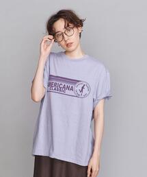 AMERICANA | ＜Americana（アメリカーナ）＞プリントTシャツ ：(Tシャツ/カットソー)