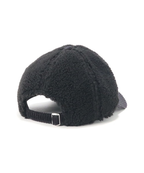 NEW ERA(ニューエラ)の「ニューエラ キャップ ボアフリース(キャップ・メンズ・ブラック/ベージュ・FREE)」の5枚目の写真