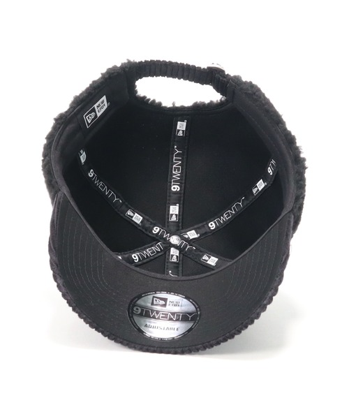 NEW ERA(ニューエラ)の「ニューエラ キャップ ボアフリース(キャップ・メンズ・ブラック/ベージュ・FREE)」の6枚目の写真
