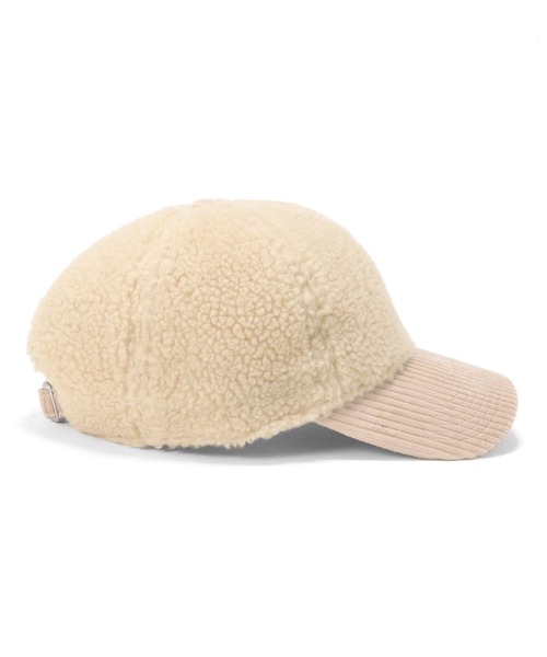 NEW ERA(ニューエラ)の「ニューエラ キャップ ボアフリース(キャップ・メンズ・ブラック/ベージュ・FREE)」の9枚目の写真