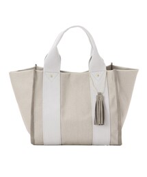 SHOO・LA・RUE | キャンバステープスクエアタッセル付トート(トートバッグ)
