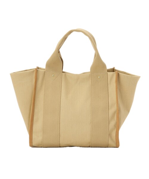 SHOO・LA・RUE（シューラルー）の「◆キャンバステープスクエアタッセル付トート（トートバッグ・レディース・グレー/ブラック/ベージュ・00）」の6枚目の写真