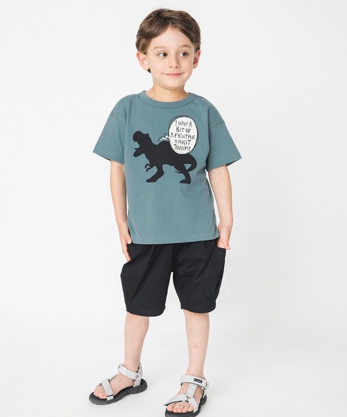 BRANSHES（ブランシェス）の「【プチプラ】サイドポケット付きハーフパンツ（その他パンツ・キッズ・ブラック/ベージュ/グリーン・90cm/110cm/100cm/120cm/130cm/140cm/150cm）」の8枚目の写真