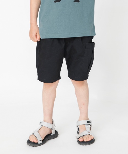 BRANSHES（ブランシェス）の「【プチプラ】サイドポケット付きハーフパンツ（その他パンツ・キッズ・ブラック/ベージュ/グリーン・90cm/110cm/100cm/120cm/130cm/140cm/150cm）」の4枚目の写真