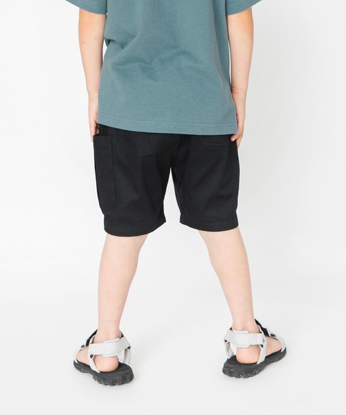 BRANSHES（ブランシェス）の「【プチプラ】サイドポケット付きハーフパンツ（その他パンツ・キッズ・ブラック/ベージュ/グリーン・90cm/110cm/100cm/120cm/130cm/140cm/150cm）」の6枚目の写真