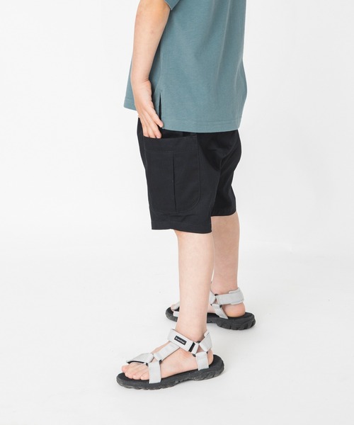 BRANSHES（ブランシェス）の「【プチプラ】サイドポケット付きハーフパンツ（その他パンツ・キッズ・ブラック/ベージュ/グリーン・90cm/110cm/100cm/120cm/130cm/140cm/150cm）」の5枚目の写真