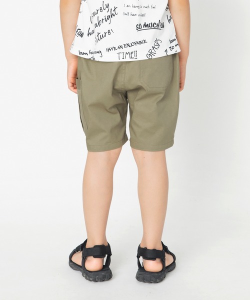 BRANSHES（ブランシェス）の「【プチプラ】サイドポケット付きハーフパンツ（その他パンツ・キッズ・ブラック/ベージュ/グリーン・90cm/110cm/100cm/120cm/130cm/140cm/150cm）」の20枚目の写真