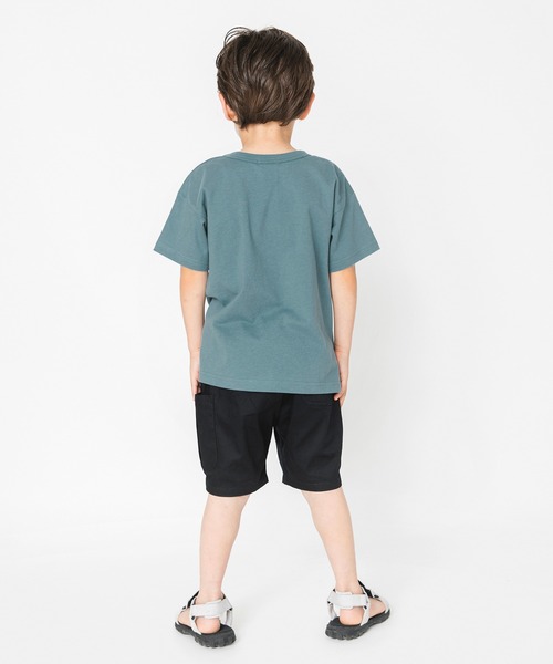 BRANSHES（ブランシェス）の「【プチプラ】サイドポケット付きハーフパンツ（その他パンツ・キッズ・ブラック/ベージュ/グリーン・90cm/110cm/100cm/120cm/130cm/140cm/150cm）」の11枚目の写真