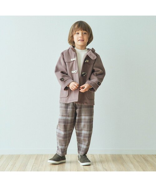 apres les cours(アプレレクール)の「ダッフルコート(ダッフルコート・キッズ・ミント/アイボリー/ベージュ・80/100/90/110/120/130/140)」の17枚目の写真