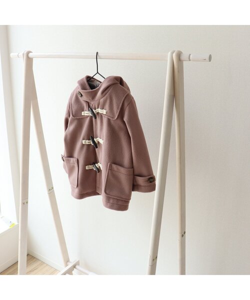 apres les cours(アプレレクール)の「ダッフルコート(ダッフルコート・キッズ・ミント/アイボリー/ベージュ・80/100/90/110/120/130/140)」の13枚目の写真