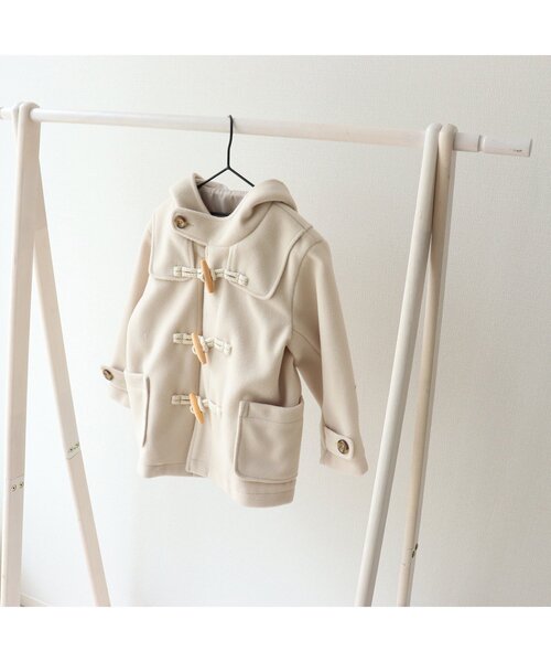 apres les cours(アプレレクール)の「ダッフルコート(ダッフルコート・キッズ・ミント/アイボリー/ベージュ・80/100/90/110/120/130/140)」の16枚目の写真