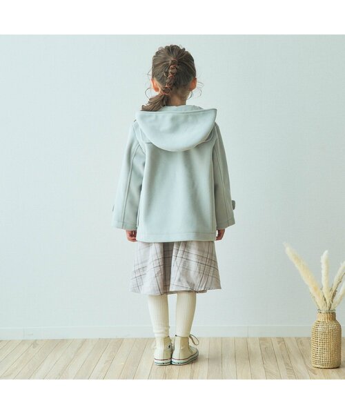 apres les cours(アプレレクール)の「ダッフルコート(ダッフルコート・キッズ・ミント/アイボリー/ベージュ・80/100/90/110/120/130/140)」の12枚目の写真