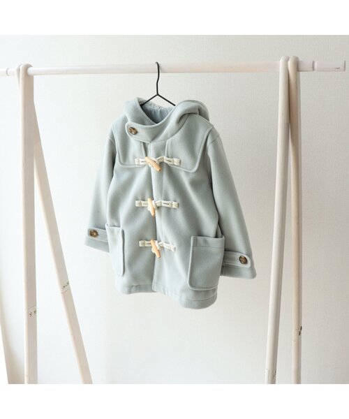 apres les cours(アプレレクール)の「ダッフルコート(ダッフルコート・キッズ・ミント/アイボリー/ベージュ・80/100/90/110/120/130/140)」の19枚目の写真