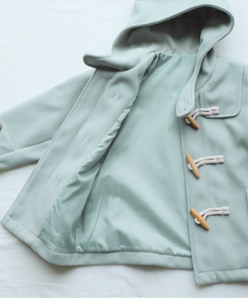 apres les cours(アプレレクール)の「ダッフルコート(ダッフルコート・キッズ・ミント/アイボリー/ベージュ・80/100/90/110/120/130/140)」の20枚目の写真