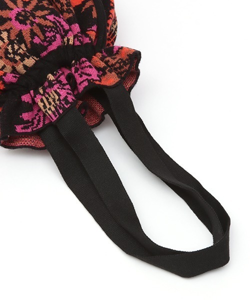 チチカカ（チチカカ）の「フラワーニットトートバッグ（トートバッグ・レディース・ピンク/グリーン・FREE）」の15枚目の写真