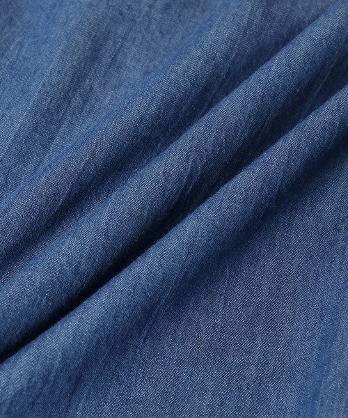 ADAM ET ROPE'(アダムエロペ)の「【WEB限定】ピンタックフリルブラウス(シャツ/ブラウス・レディース・ホワイト/ブルー系その他4・FREE)」の15枚目の写真