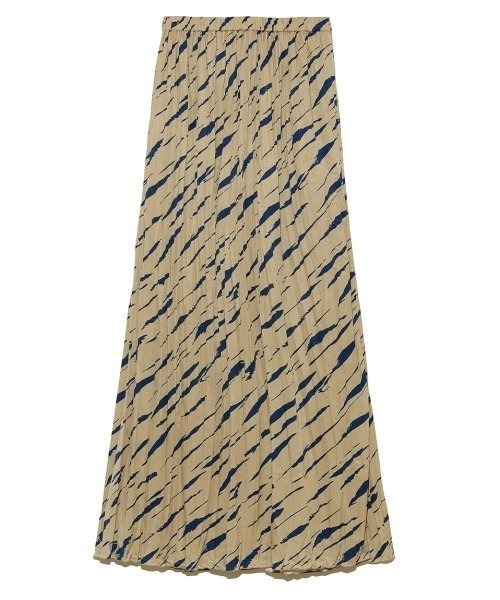 emmi（エミ）の「【emmi atelier】切替えワッシャースカート（スカート・レディース・ベージュ/ダークグレー・1/0）」の19枚目の写真