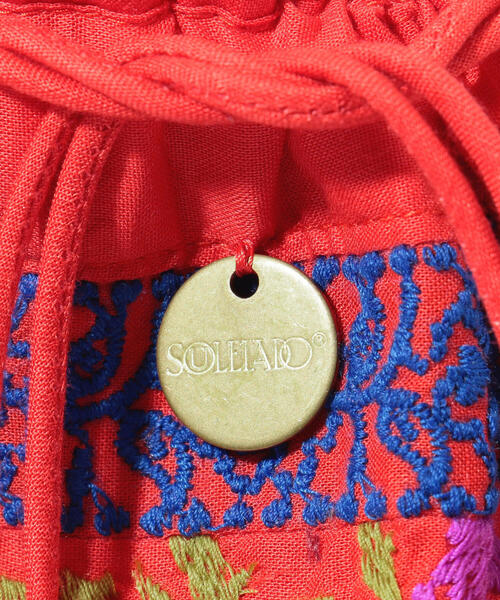 SOULEIADO(ソレイアード)の「SOULEIADO タッセルハンドバッグ(ハンドバッグ・レディース・ピンク系その他/ブラウン系その他2・FREE)」の9枚目の写真