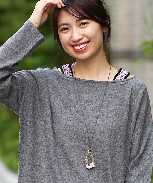 チチカカ(チチカカ)の「モコモコヤーンラップネックレス(ネックレス・レディース・その他1/その他2/その他3・FREE)」の6枚目の写真