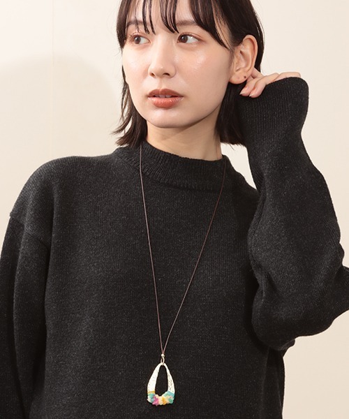 チチカカ(チチカカ)の「モコモコヤーンラップネックレス(ネックレス・レディース・その他1/その他2/その他3・FREE)」の13枚目の写真