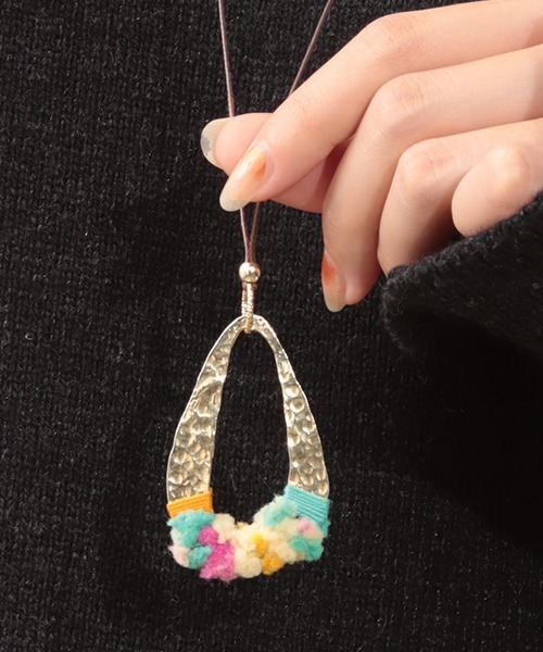 チチカカ(チチカカ)の「モコモコヤーンラップネックレス(ネックレス・レディース・その他1/その他2/その他3・FREE)」の10枚目の写真