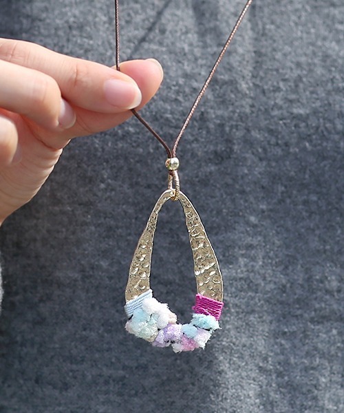 チチカカ(チチカカ)の「モコモコヤーンラップネックレス(ネックレス・レディース・その他1/その他2/その他3・FREE)」の15枚目の写真