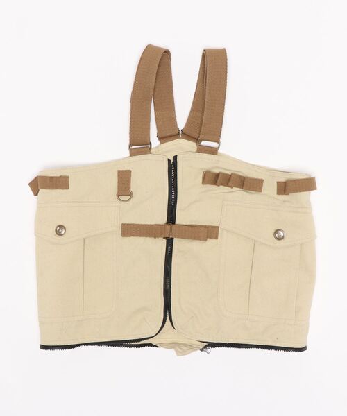 チャイハネ（チャイハネ）の「【チャイハネ】トゥアレグ刺繍バッグ/ベスト 2WAY（ショルダーバッグ・メンズ・ブラック/ナチュラル/キャメル・FREE）」の4枚目の写真