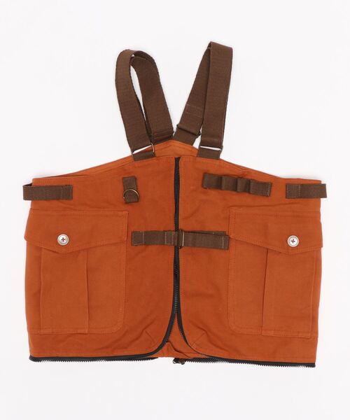 チャイハネ（チャイハネ）の「【チャイハネ】トゥアレグ刺繍バッグ/ベスト 2WAY（ショルダーバッグ・メンズ・ブラック/ナチュラル/キャメル・FREE）」の13枚目の写真