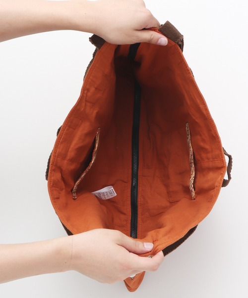 チャイハネ（チャイハネ）の「【チャイハネ】トゥアレグ刺繍バッグ/ベスト 2WAY（ショルダーバッグ・メンズ・ブラック/ナチュラル/キャメル・FREE）」の16枚目の写真