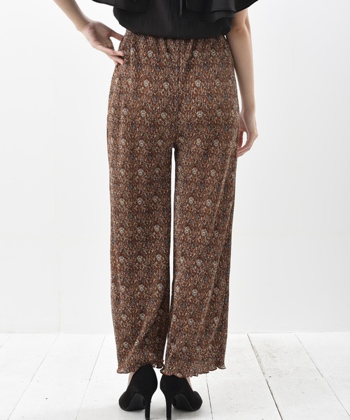 rps（アールピーエス）の「カットプリーツイージーパンツ（その他パンツ・レディース・アイボリー/ブラウン/ブラック・M）」の22枚目の写真