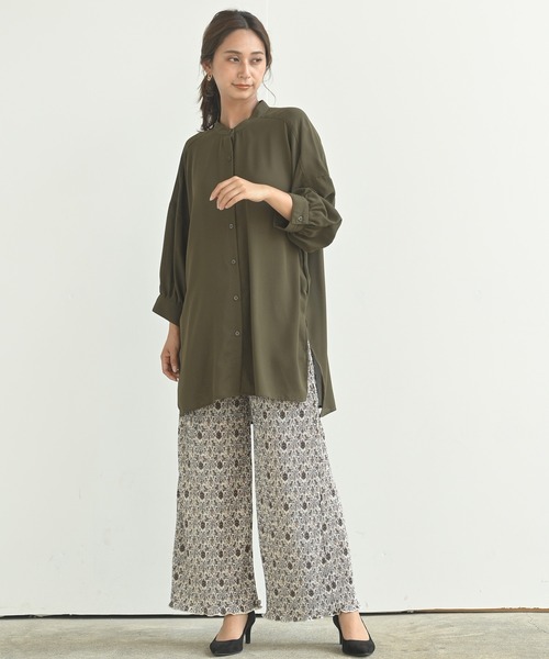 rps（アールピーエス）の「カットプリーツイージーパンツ（その他パンツ・レディース・アイボリー/ブラウン/ブラック・M）」の14枚目の写真