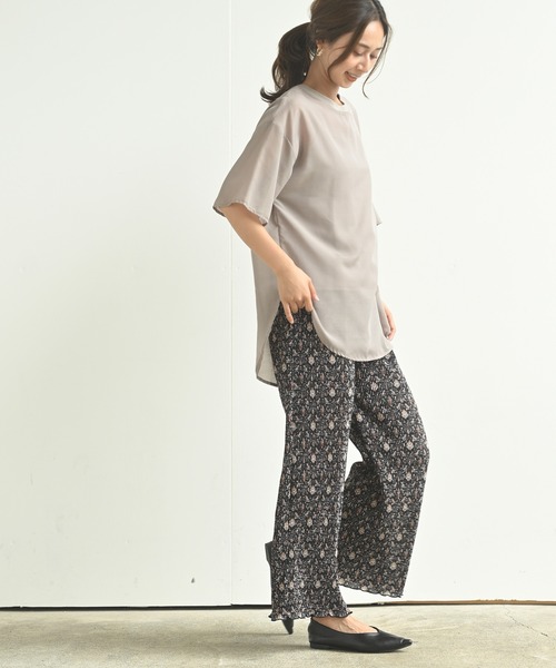 rps（アールピーエス）の「カットプリーツイージーパンツ（その他パンツ・レディース・アイボリー/ブラウン/ブラック・M）」の15枚目の写真