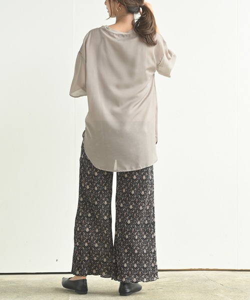 rps（アールピーエス）の「カットプリーツイージーパンツ（その他パンツ・レディース・アイボリー/ブラウン/ブラック・M）」の16枚目の写真