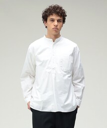 BEAMS PLUS | Band Collar Pullover 120/3 Broad(シャツ/ブラウス)