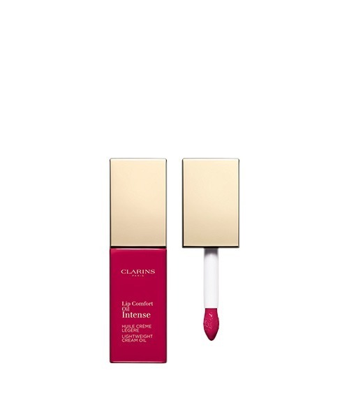 CLARINS（クラランス）の「コンフォート リップオイル インテンス（口紅/リップティント/グロス・レディース・01 intense nude/03 intense raspberry/04 intense rosewood/06 intense fuchsia/07 intense red/08 intense burgundy/【限定色】09 warm rose/【限定色】10 deep camellia・FREE）」の5枚目の写真