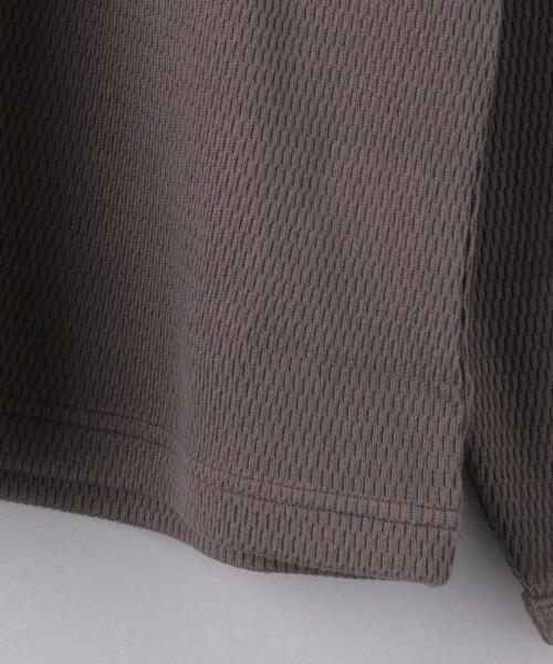 VALET/バレット（バレット）の「＜VALET (バレット）＞ ワッフル クルーネック（Tシャツ/カットソー・メンズ・オフホワイト/ダークグレー・S/M/L）」の14枚目の写真