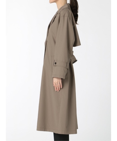 m.f.editorial（エムエフエディトリアル）の「エムエフエディトリアルレディース/m.f.editorial：Women　撥水 オーバーダブルトレンチコート（トレンチコート・レディース・ベージュ/ブラウン・LARGE/MEDIUM/SMALL）」の11枚目の写真