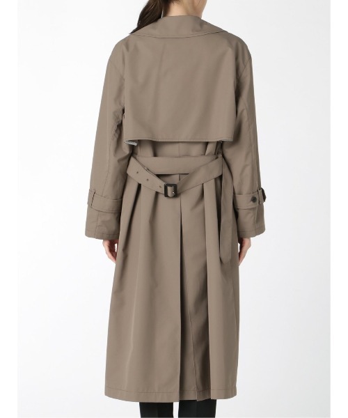 m.f.editorial（エムエフエディトリアル）の「エムエフエディトリアルレディース/m.f.editorial：Women　撥水 オーバーダブルトレンチコート（トレンチコート・レディース・ベージュ/ブラウン・LARGE/MEDIUM/SMALL）」の14枚目の写真