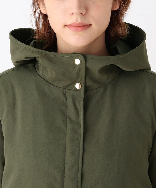 DRESKIP（ドレスキップ）の「◆【S-LL】撥水ボアライナー付きマウンテンパーカー（ブルゾン・レディース・キャメル/カーキ/ブラック・03/02/04/01）」の6枚目の写真