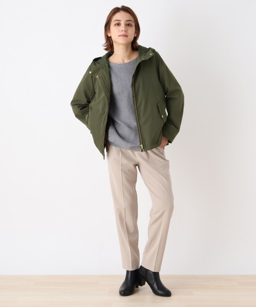 DRESKIP（ドレスキップ）の「◆【S-LL】撥水ボアライナー付きマウンテンパーカー（ブルゾン・レディース・キャメル/カーキ/ブラック・03/02/04/01）」の15枚目の写真