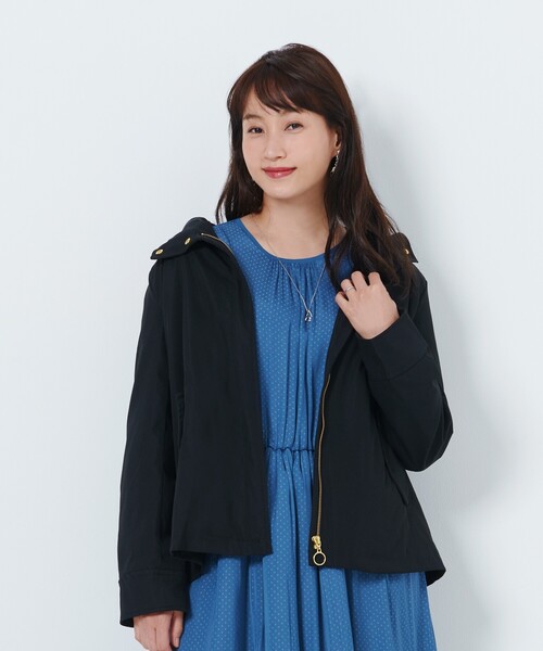 DRESKIP（ドレスキップ）の「◆【S-LL】撥水ボアライナー付きマウンテンパーカー（ブルゾン・レディース・キャメル/カーキ/ブラック・03/02/04/01）」の22枚目の写真