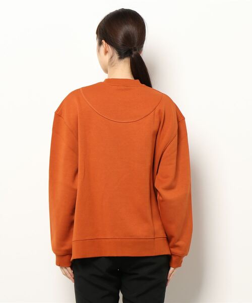 adidas by Stella McCartney(アディダスバイステラマッカートニー)の「【adidas by Stella McCartney】aSMC SC SWSHIRT(パーカー・レディース・オレンジ・MEDIUM/SMALL)」の3枚目の写真