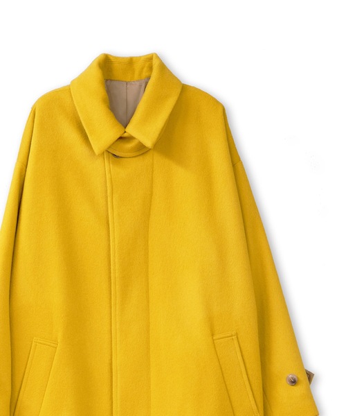 La SRIC（ラスリック）の「La SRIC / ステンカラーロングCT（ステンカラーコート・レディース・イエロー/ブルー・38）」の7枚目の写真